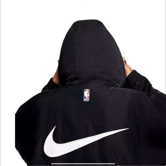 Nike Ambush X NBA Collection Brooklyn Nets Stitched Black Jacket m - Picture 5 of 8